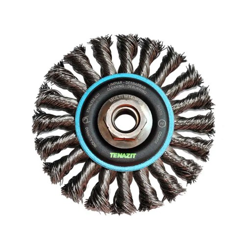 Cepillo circular trenzado de 115 x 0.50 x MR mm  (4-1/2" x 0.020" x MR), AUSTROMEX 2906