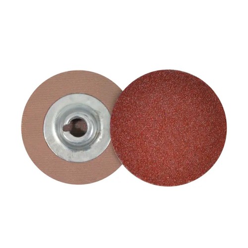 Disco de lija de cambio rápido (SPIN-ON)- 80, grano óxido de aluminio, de 51 mm (2"), AUSTROMEX 4533