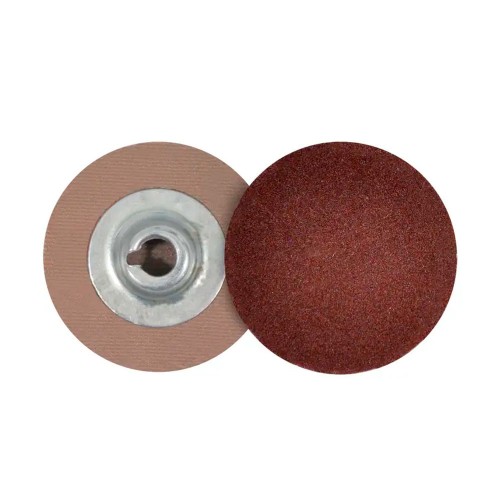 Disco de lija de cambio rápido (SPIN-ON)0, grano óxido de aluminio, de 51 mm (2"), AUSTROMEX 4536