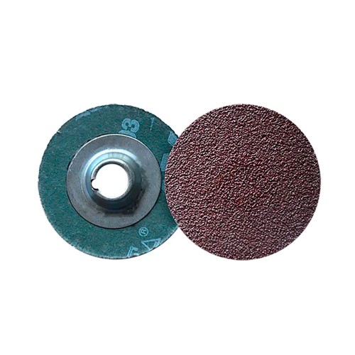 Disco de lija de cambio rápido (SPIN-ON) 50, grano óxido de aluminio, de 51 mm (2"), AUSTROMEX 4602