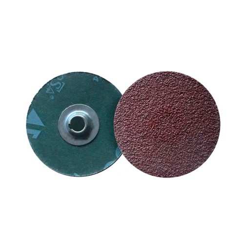 Disco de lija de cambio rápido (SPIN-ON) 36, grano óxido de aluminio, de 76 mm (3"), AUSTROMEX 4606