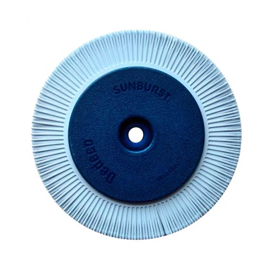 Rueda Radial Termoplástica de óxido de aluminio - grano 120, de 200 x 25.4 mm (8" x 1"), AUSTROMEX 4872