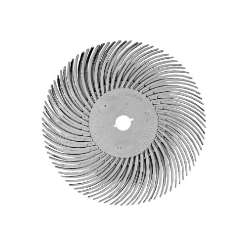 Disco radial termoplástico de 100 x 9.5 mm de óxido de aluminio, grano 120 (4" x 3/8"), AUSTROMEX 4882