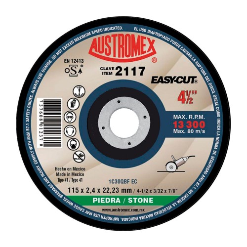 AUSTROMEX - 2117 - Disco corte p/piedra  2117