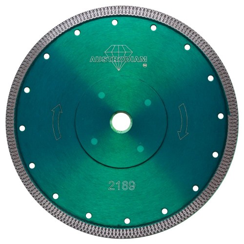 Disco de diamante de 230 x 1.6 x 22.2 mm para cortes horizontales y verticales AUSTROMEX 2189