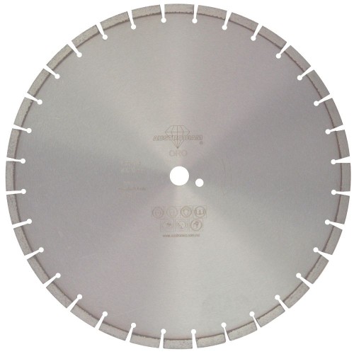 Disco de diamante de 450 x 3.6 x 25.4 mm para corte de concreto curado o reforzado (18" x 9/64" x 1"), AUSTROMEX 2211