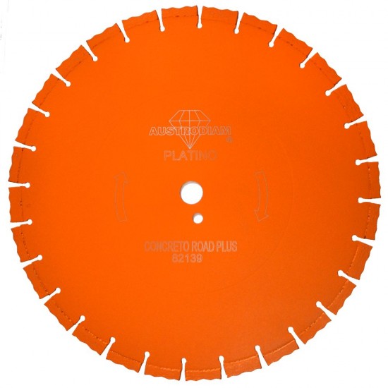 Disco de diamante de 400 x 3.2 x 25.4 mm para corte concreto fresco con agregados duros y medios (16" x 1/8" x 1"), AUSTROMEX 2226