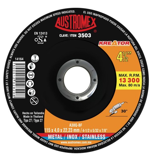 AUSTROMEX - 3503 - Disco desbaste y corte 2 en 1  3503