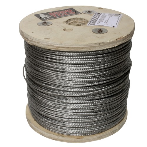 DOGOTULS - HK5132 - Cable de acero galvanizado 7x7 medida 1/