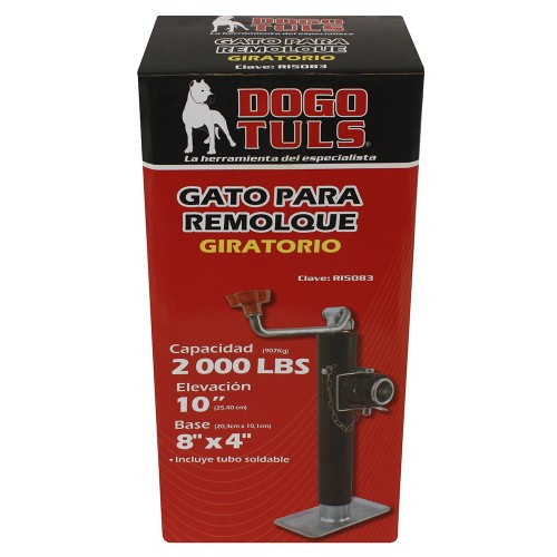 Gato Girat Remolque Tubo-Base 2000Lbs, Dogotuls RI5083