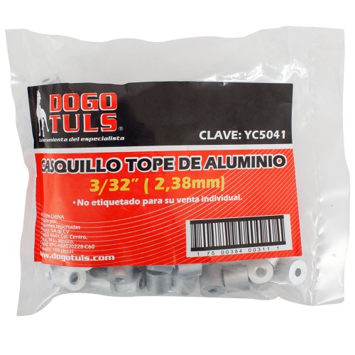 Casquillo Tope 3/32" Aluminio, Dogotuls YC5041