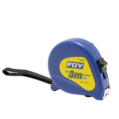 Foy - 142121 - Flexómetro 5m x 3/4" azul 