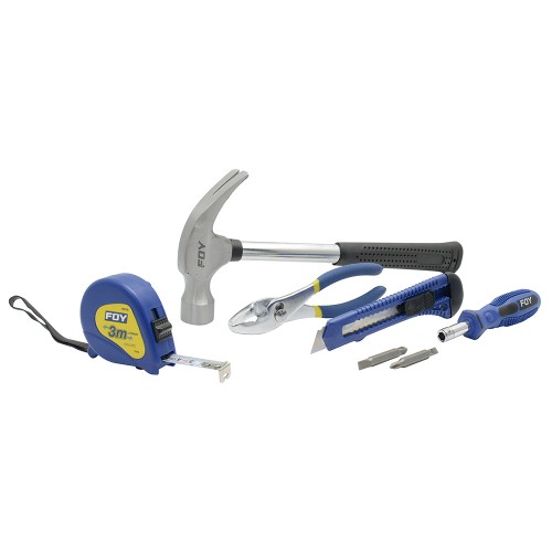 Foy - 144044 - Juego de herramientas hogar 5 piezas
