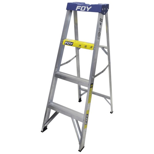 Foy - ETF3 - Escalera de aluminio tipo tijera 3 escal