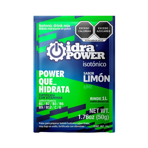 Idrapower Limón, 50g (1 litro rendimiento) 75322