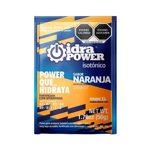 Idrapower Naranja, 50g  (1 litro rendimiento) 75323