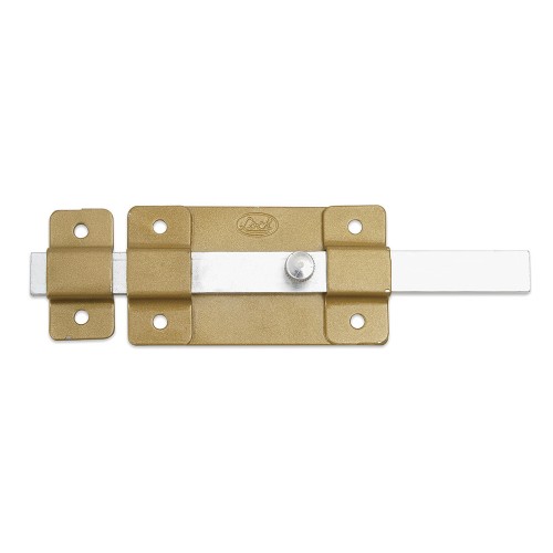Lock - L036D - Pasador de sobreponer 8 cm dorado