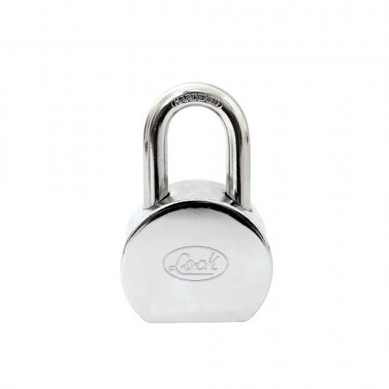 Lock - L22S65EACB - Candado de acero corto redondo llave estándar 65mm