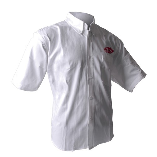 Lock - LCAMCBC - Camisa blanca manga corta talla ch