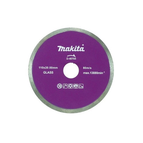 Makita - D-40705 - Disco diamante rin continuo 4-3/8" para vidrio