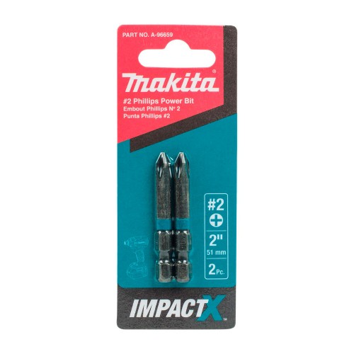 Makita - A-96659 - Punta ph2 x 2" impact-x (2pcs)