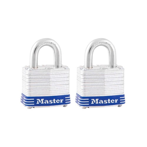Master Lock - ML238 - Candado d/acero laminado 1-1/2" 38mm 2pz