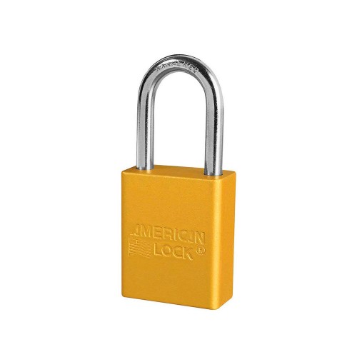 Master Lock - A1106YLW - Candado de seguridad de aluminio yellow