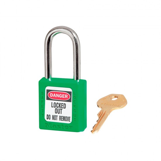 Master Lock - 410GRN - Candado p/bloqueo verde zenex