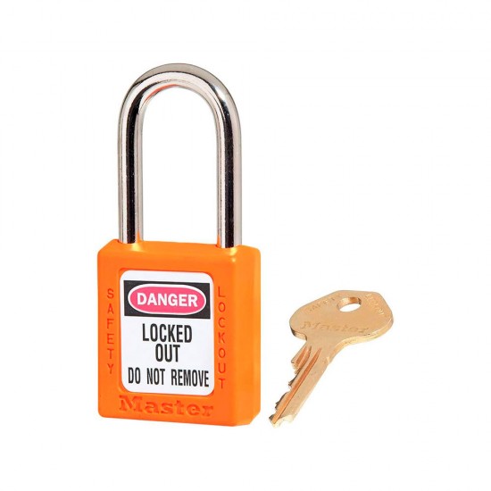 Master Lock - 410ORJ - Candado p/bloqueo naranja zenex