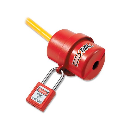 Master Lock - 487 - Bloqueo p/enchufe electrico 110v/220v