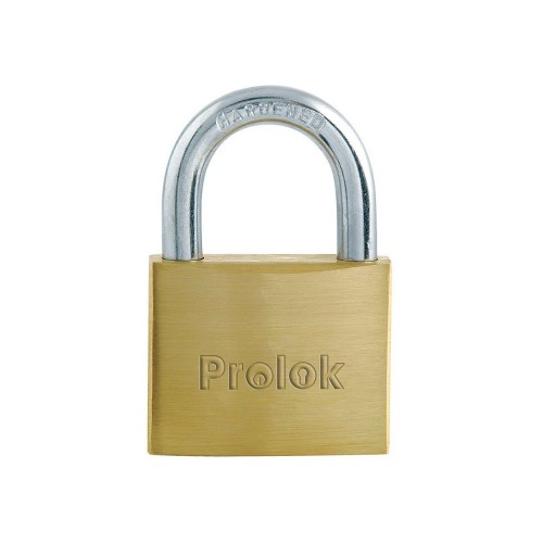 PROLOK - L18S25EB - Candado de latón corto llave estándar 25