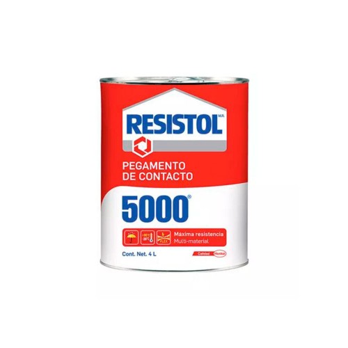 Resistol - 2373803 - Pegamento de contacto 4lts 5000