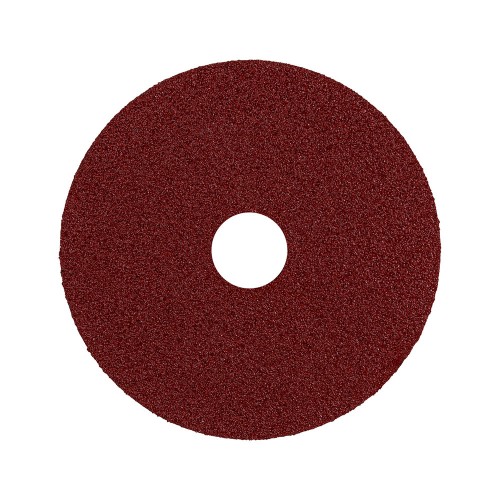Disco de lija 4-1/2' con respaldo de fibra, grano 50, Truper 100126