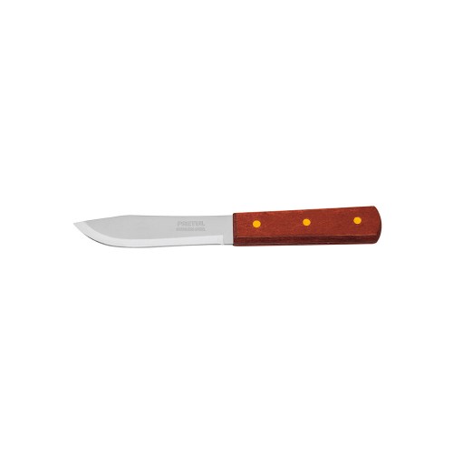 Cuchillo cebollero 5' mango de madera, Pretul 23075