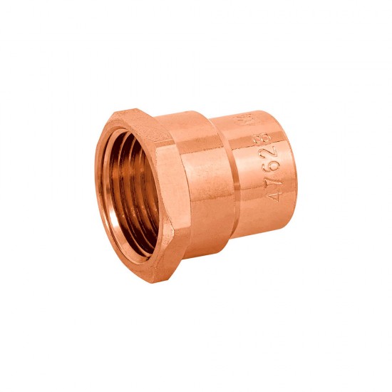 Conector de cobre de rosca interior 1/2', Foset Basic 47628