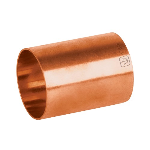 Cople de cobre sin ranura de 3/4', Foset Basic 47644