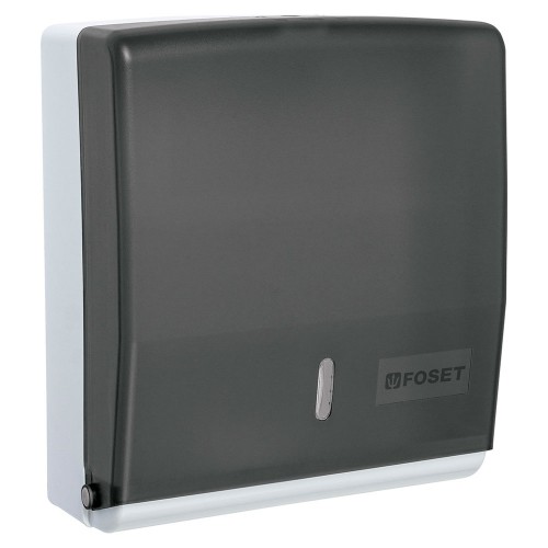 Dispensador de ABS para toallas de papel, humo, Foset 47936