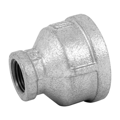 Reducción campana acero galvanizado 1-1/4' x 1/2', Foset 48761