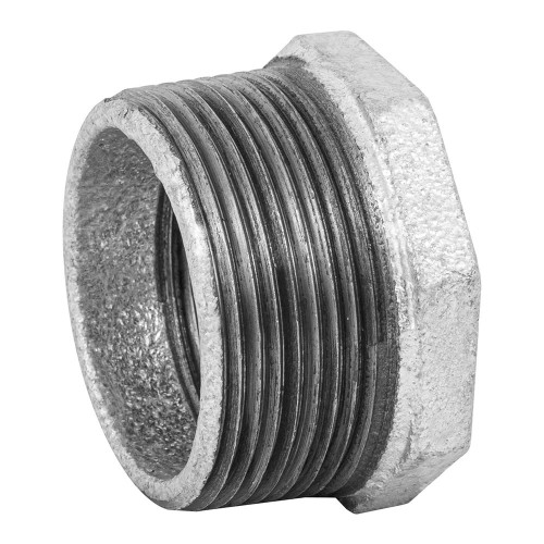 Reducción bushing acero galvanizado 1-1/2 x1-1/4', Foset 48780