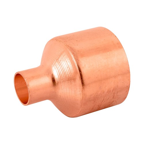 Cople reducción campana cobre 1-1/2' x1/2', Foset 48869