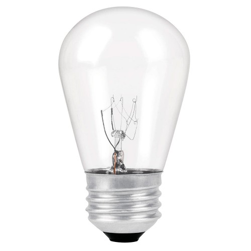 Lámpara incandescente S14 11 W luz cálida, Volteck 49091
