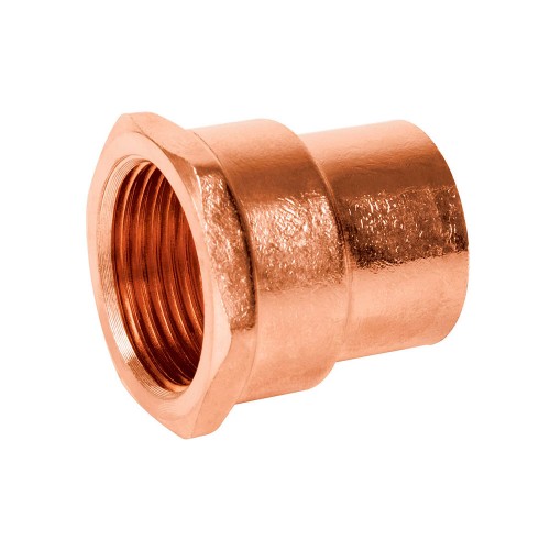 Conector de cobre, rosca interior 3/4', Foset 49657