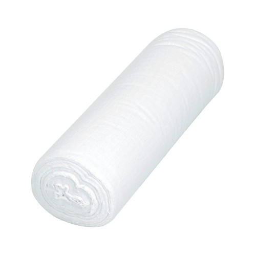 Rollo de 25 m de franela blanca de algodón, Klintek 56023