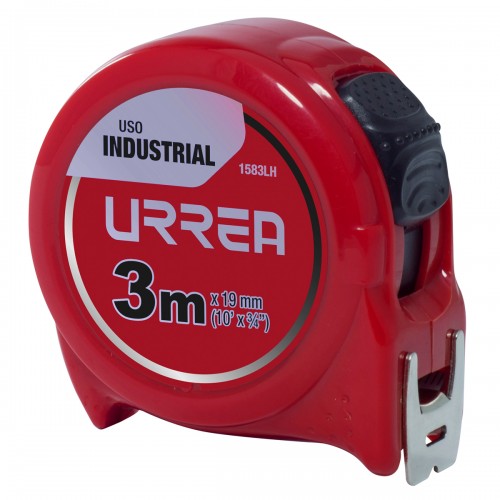 Urrea - 1583LH - Flexómetro industrial 3m x 19mm