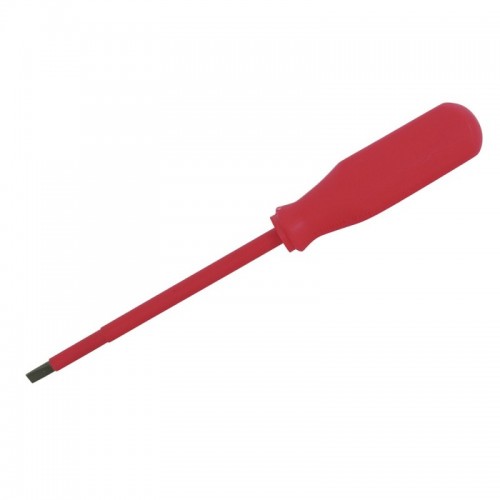 Urrea - 9713A - Destornillador rojo punta plana 1/8" 1000v
