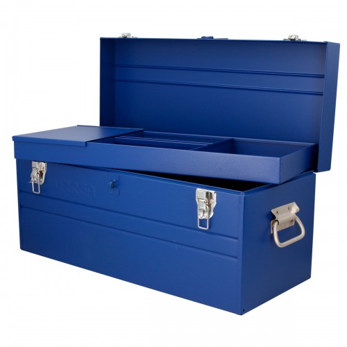 Urrea - D8A - Caja porta herramientas metalica azul