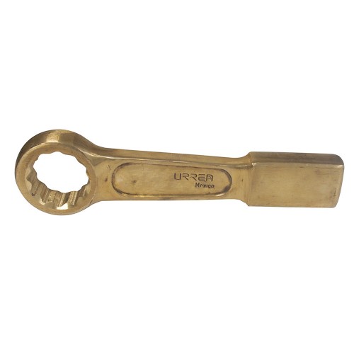 Urrea - UH2722SW - Llave de golpe plana de bronce aluminio antichispa en pulgadas 12 puntas 1-3/8