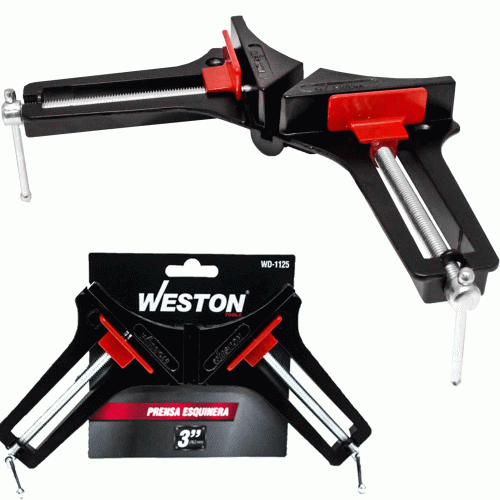 Weston - WD-1125 - Prensa esquinera 3'' uso pesado