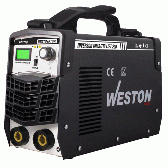 Weston - Z-62780 - Inversor mma200amp 1 fase 110/220v mosfet c/lift tig