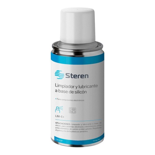 Steren - LIM-E+ - Limpiador y lubricante base silicon 170ml